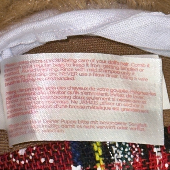 Our Generation 18" Doll by Battat Black Hair Brown Eyes Christmas Outfit Shoes - Picture 10 of 15